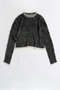 Reversible Mohair Knit Pullover/リバーシブルモヘアニットプルオーバー メゾンスペシャル/MAISON SPECIAL BLK(ブラック)