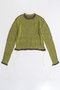 Reversible Mohair Knit Pullover/リバーシブルモヘアニットプルオーバー メゾンスペシャル/MAISON SPECIAL LIME(ライム)