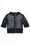 【予約販売】2way Sheer Mohair Half Sleeve Knitwear/2WAYシアーモヘアハーフスリーブニット メゾンスペシャル/MAISON SPECIAL BLK(ブラック)