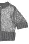 【予約販売】2way Sheer Mohair Half Sleeve Knitwear/2WAYシアーモヘアハーフスリーブニット メゾンスペシャル/MAISON SPECIAL