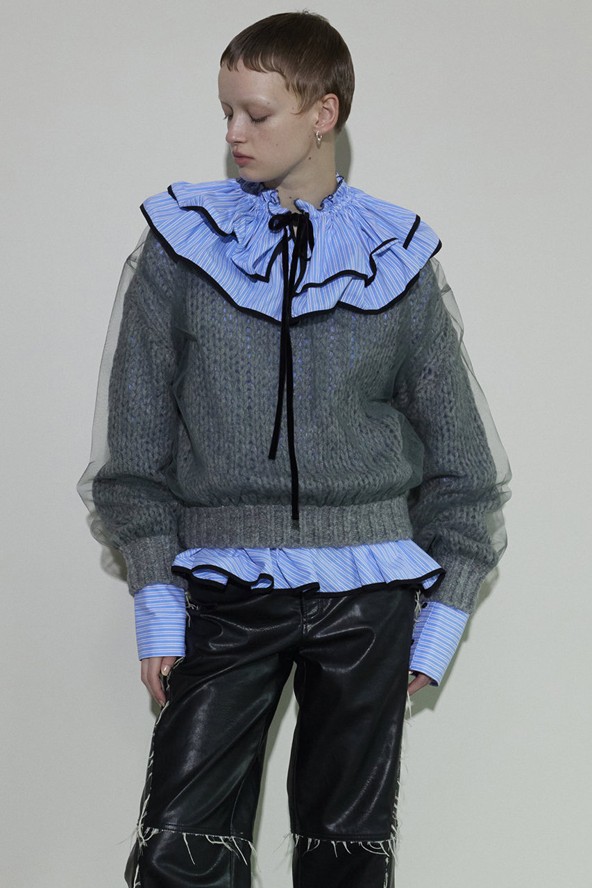 MAISON SPECIAL(メゾンスペシャル)｜Tulle Layered Low Gauge