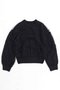 Tulle Layered Low Gauge Reversible Knit Pullover/チュールレイヤーローゲージリバーシブルプルオーバーニット メゾンスペシャル/MAISON SPECIAL BLK(ブラック)