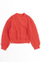 Tulle Layered Low Gauge Reversible Knit Pullover/チュールレイヤーローゲージリバーシブルプルオーバーニット メゾンスペシャル/MAISON SPECIAL RED(レッド)