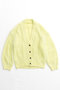 Tulle Layered Low Gauge Reversible Knit Cardigan/チュールレイヤーローゲージリバーシブルニットカーディガン メゾンスペシャル/MAISON SPECIAL LIME(ライム)