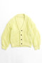 Tulle Layered Low Gauge Reversible Knit Cardigan/チュールレイヤーローゲージリバーシブルニットカーディガン メゾンスペシャル/MAISON SPECIAL