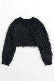 Shaggy Short Length Knitwear/シャギーショートニット