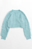 Shaggy Short Length Knitwear/シャギーショートニット