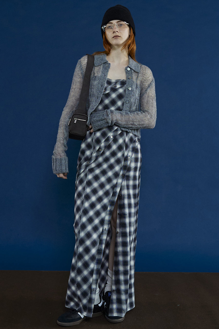 MAISON SPECIAL(メゾンスペシャル)｜Sheer Knit Shirt/シアー