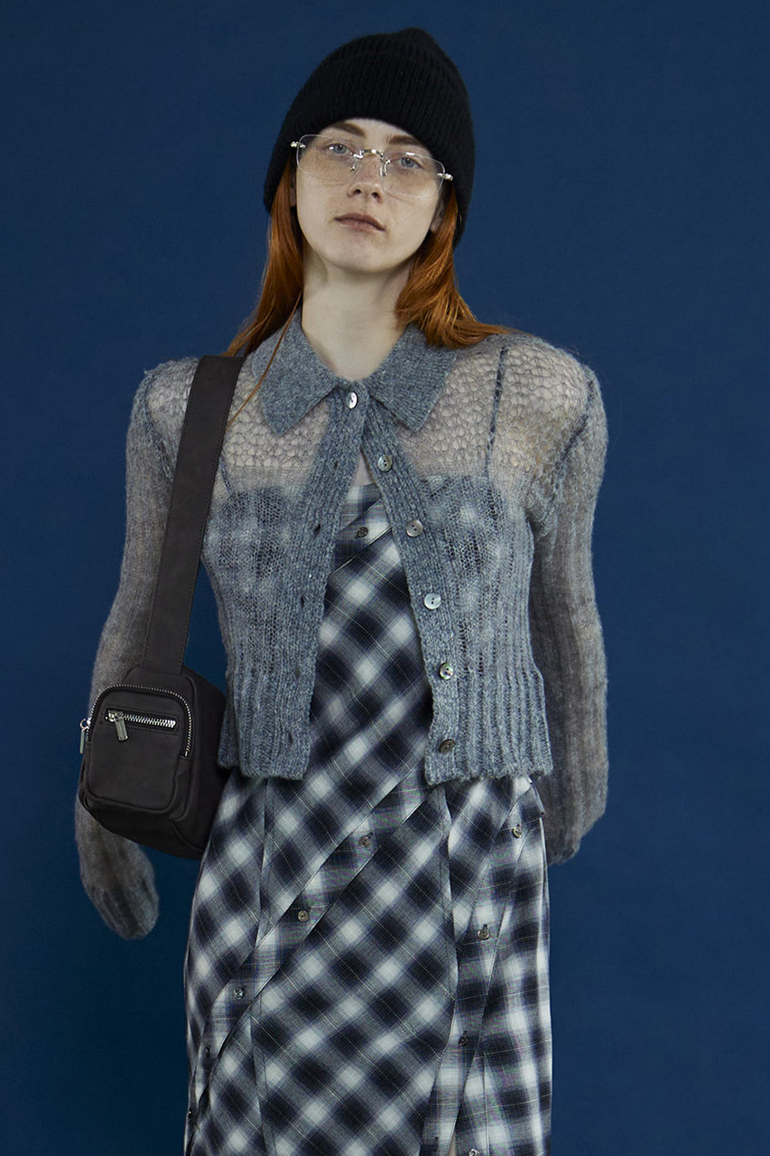 MAISON SPECIAL(メゾンスペシャル)｜Sheer Knit Shirt/シアー