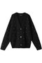 Sparkling Bijou Knit Cardigan/キラキラビジューカーディガン メゾンスペシャル/MAISON SPECIAL BLK(ブラック)