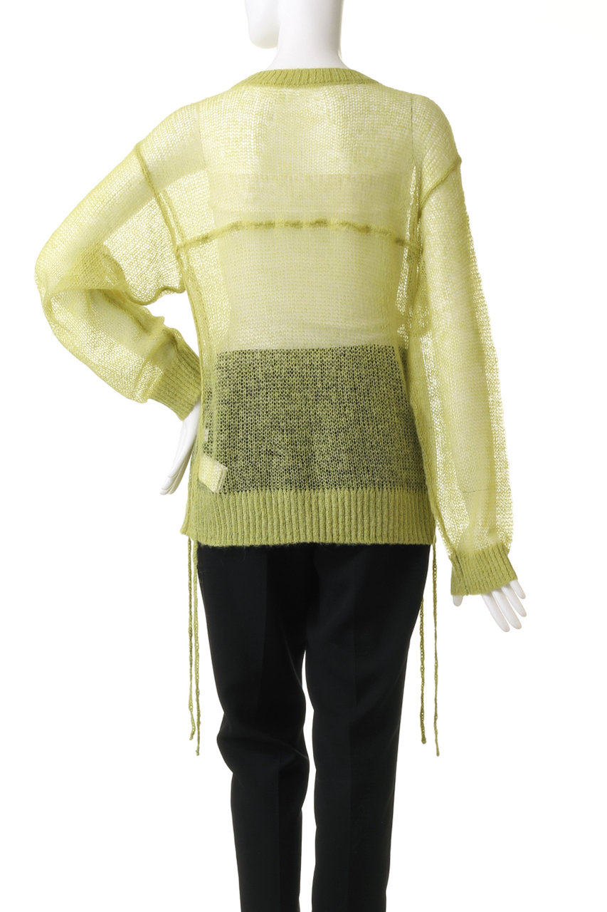 メゾンスペシャル Bright Logo Sheer Knitwear 【公式通販】