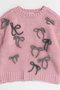 Random Ribbon Knit Tops/ランダムリボンニットトップス メゾンスペシャル/MAISON SPECIAL