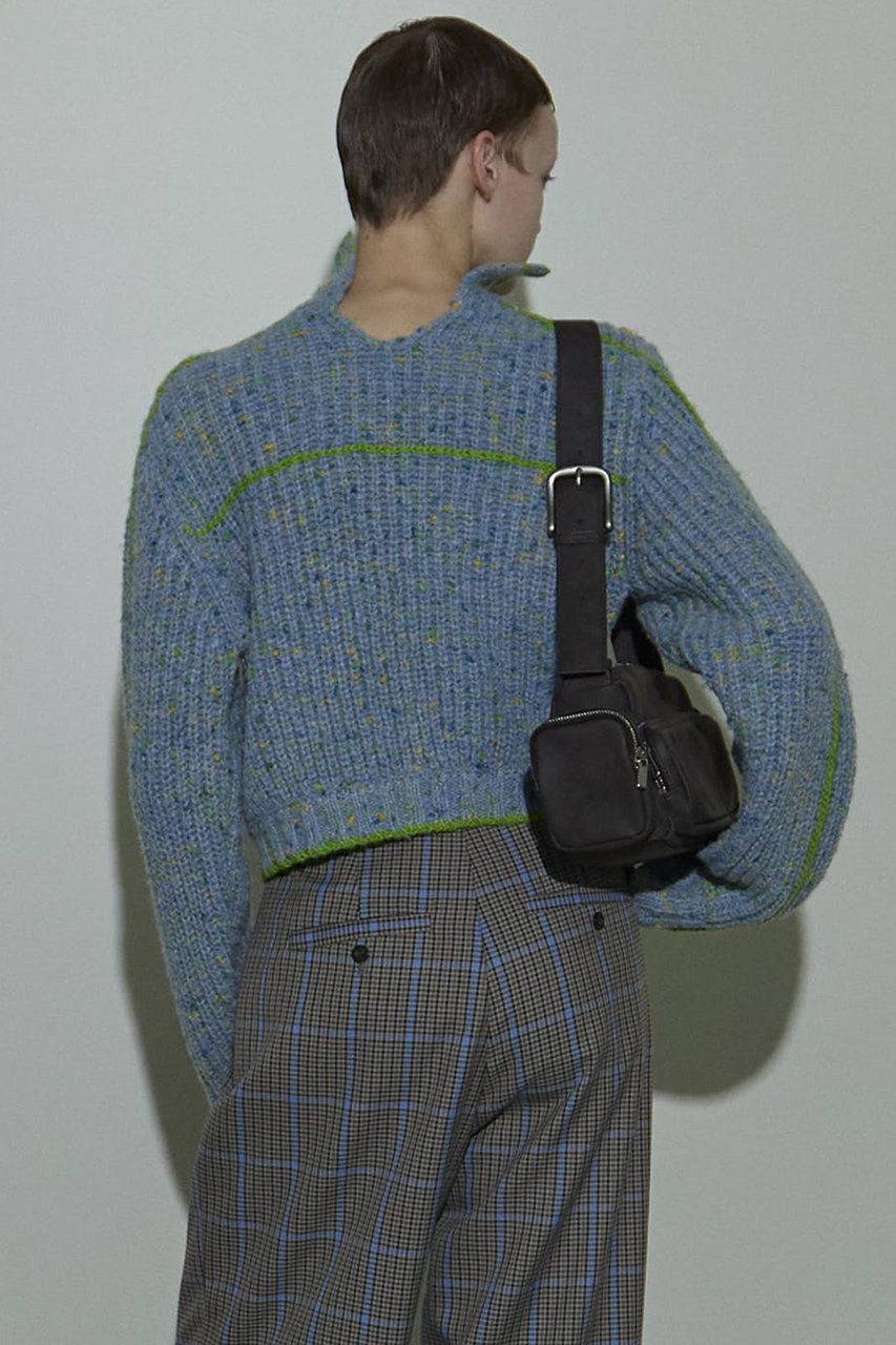 MAISON SPECIAL(メゾンスペシャル)|Nep Yarn Linking Knit Tops MAISON SPECIAL(メゾンスペシャル)|Nep Yarn Linking Knit Tops