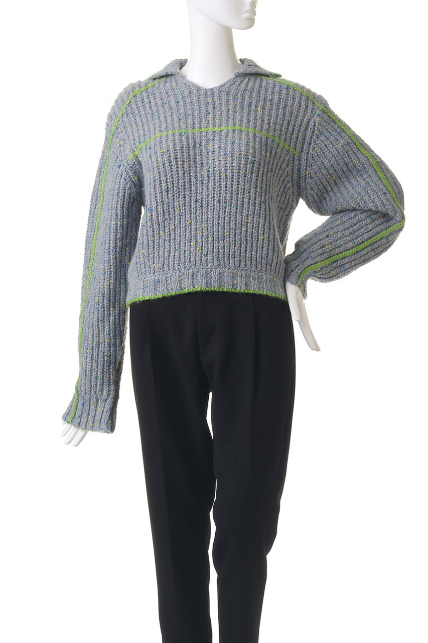 MAISON SPECIAL(メゾンスペシャル)｜Nep Yarn Linking Knit Tops