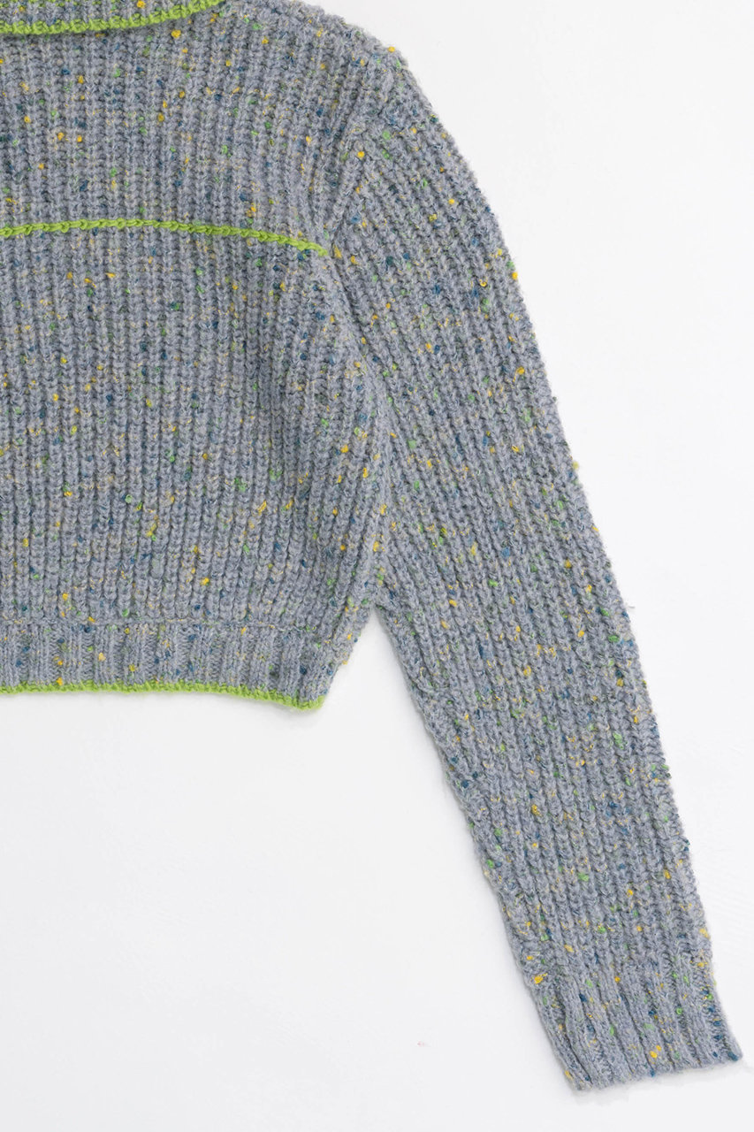 MAISON SPECIAL(メゾンスペシャル)｜Nep Yarn Linking Knit Tops