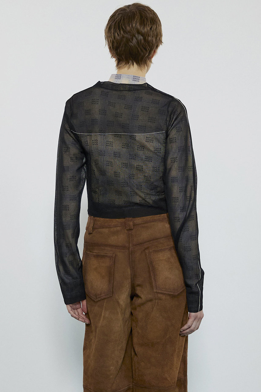 MAISON SPECIAL(メゾンスペシャル)｜Color Line Sheer Knit