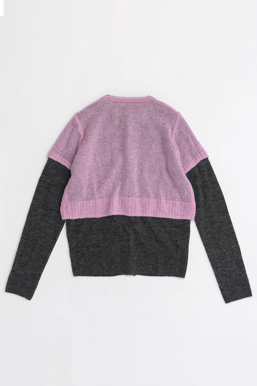MAISON SPECIAL(メゾンスペシャル)｜Reversible Knit Cardigan