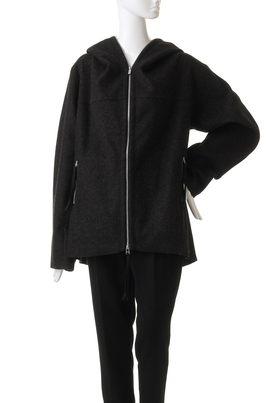 MAISON SPECIAL パーカー Front Zip Short Hoodie/フロント