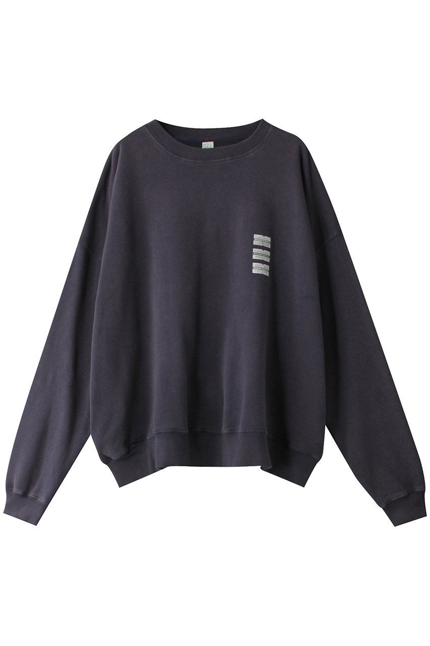 メゾンスペシャル/MAISON SPECIALのDISCUS Collaboration Crew Neck Sweatshirt/DISCUSコラボクルーネックスウェット(NVY(ネイビー)/21242415302)