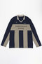 【予約販売】Fruttaring Heart Stripe Long Sleeve T-shirt/フルッタリングハートストライプロンTEE メゾンスペシャル/MAISON SPECIAL NVY(ネイビー)