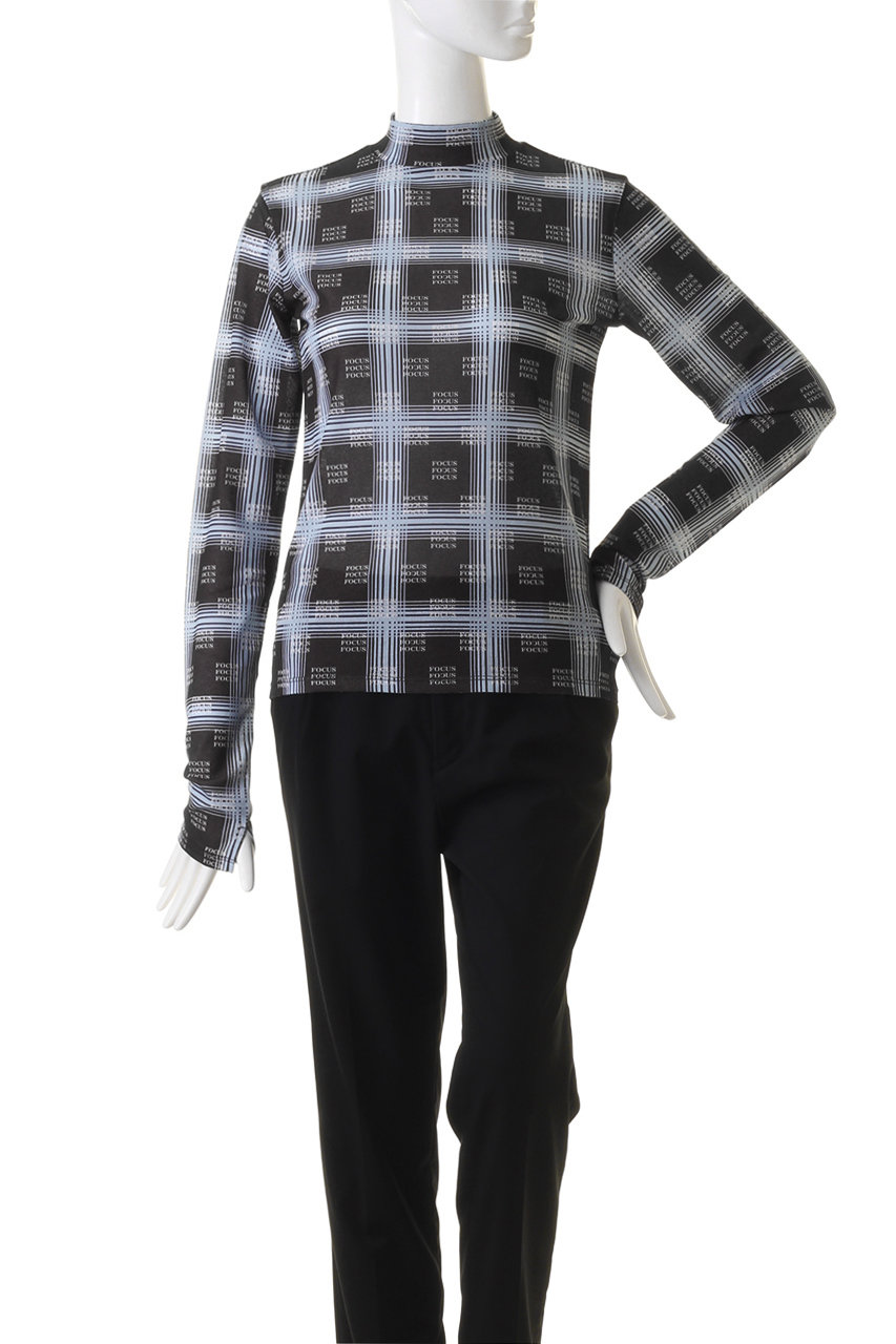MAISON SPECIAL(メゾンスペシャル)｜FOCUS Checkered Turtleneck