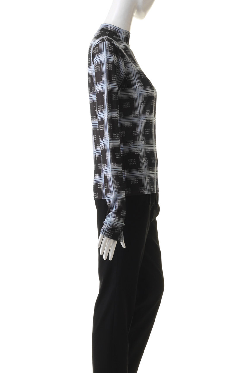 MAISON SPECIAL(メゾンスペシャル)｜FOCUS Checkered Turtleneck