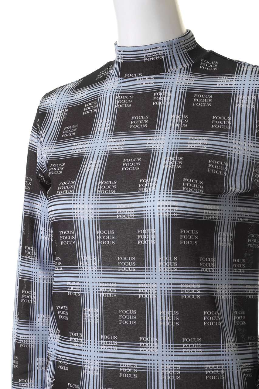 MAISON SPECIAL(メゾンスペシャル)｜FOCUS Checkered Turtleneck