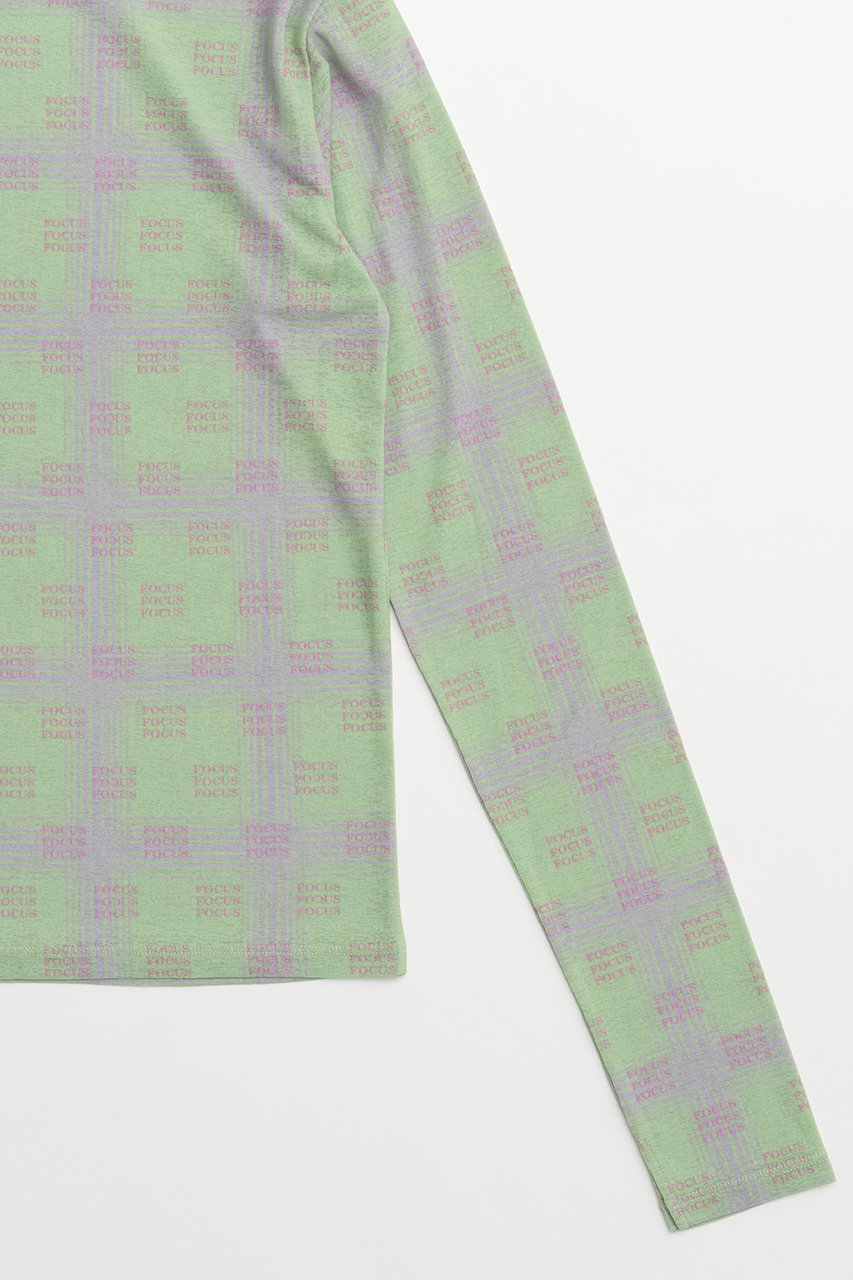 MAISON SPECIAL(メゾンスペシャル)｜FOCUS Checkered Turtleneck