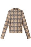 MAISON SPECIAL(メゾンスペシャル)｜FOCUS Checkered Turtleneck