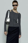 MAISON SPECIAL ランダムカットトップス グレー MAISON SPECIAL（メゾンスペシャル）の「Random Cut Tops