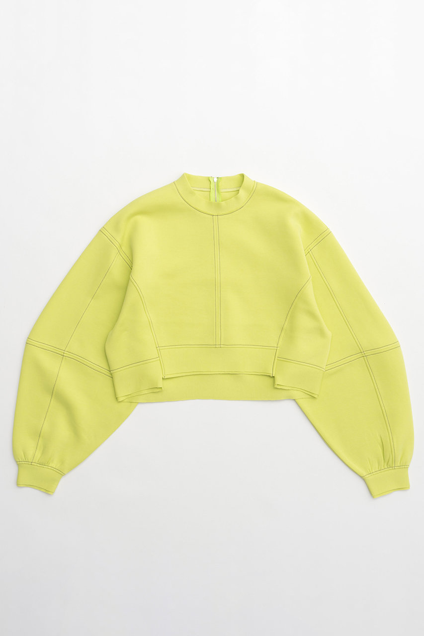 メゾンスペシャル/MAISON SPECIALの【予約販売】Balloon Sleeve Pullover/バルーンスリーブプルオーバー(LIME(ライム)/21242415703)