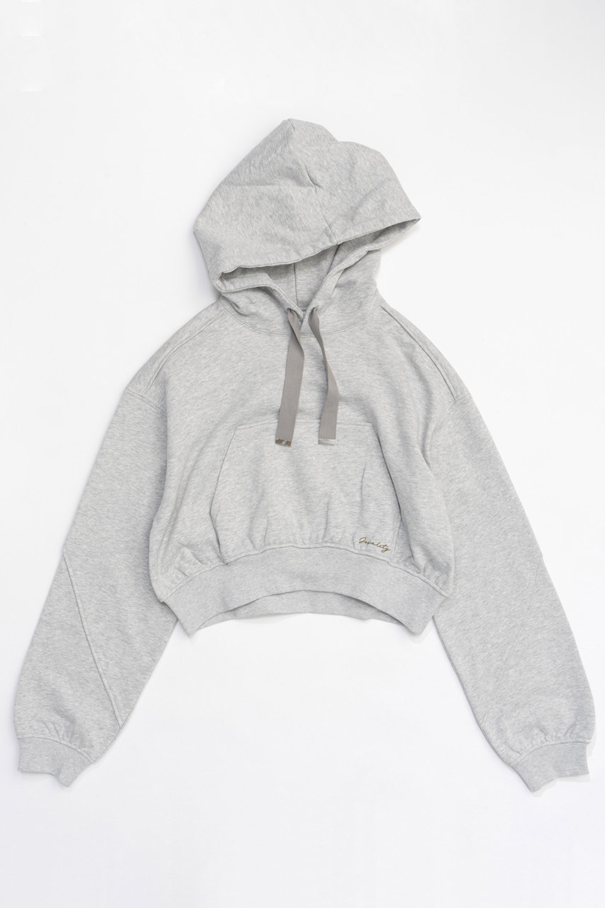 メゾンスペシャル/MAISON SPECIALの【予約販売】Short Hoodie/ショートフーディ(GRY(グレー)/21242415704)