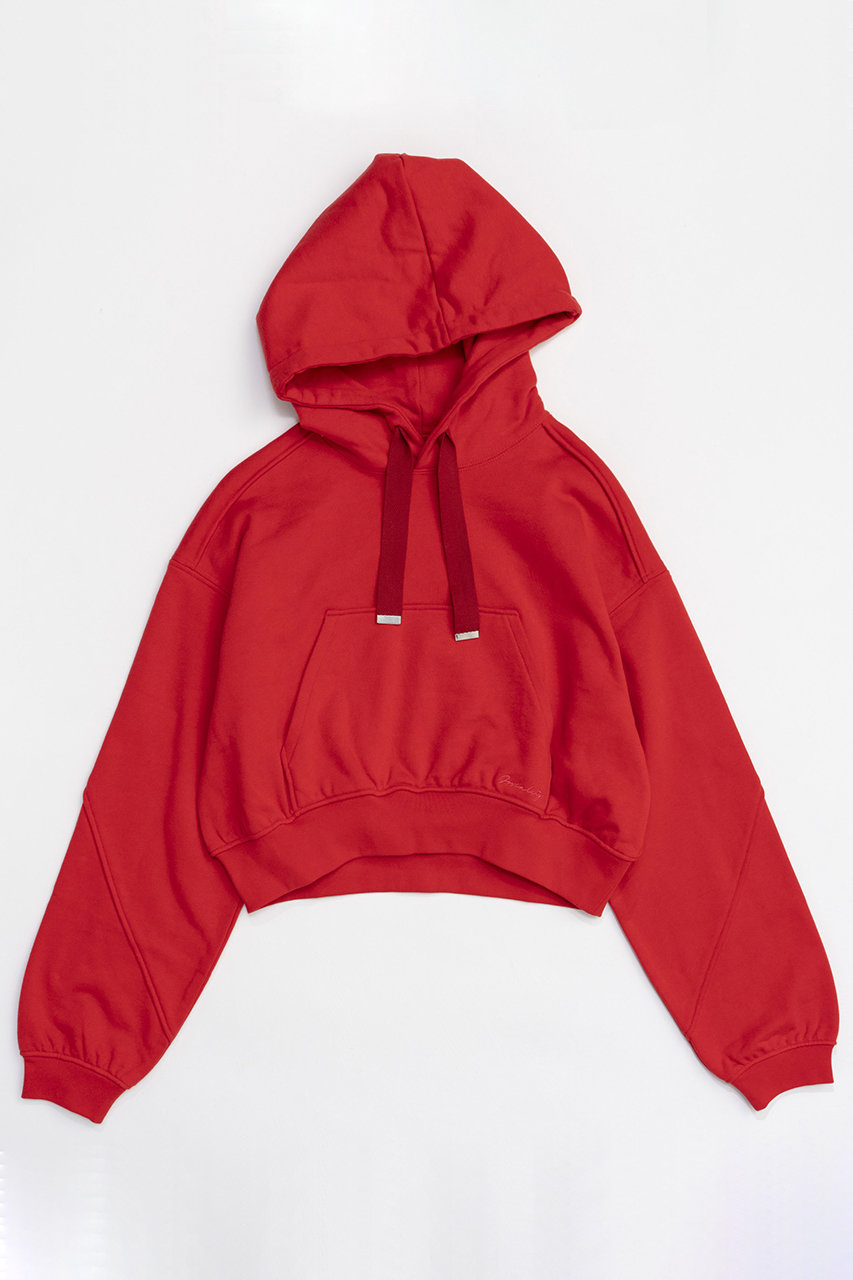 メゾンスペシャル/MAISON SPECIALの【予約販売】Short Hoodie/ショートフーディ(RED(レッド)/21242415704)