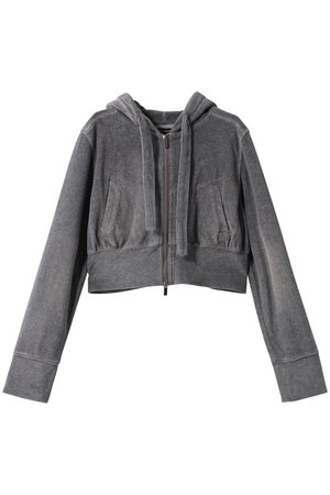 メゾンスペシャル/MAISON SPECIALのBlast Velor Short Length Hoodie/ブラストベロアショートフーディ(110100/110105)