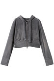 Blast Velor Short Length Hoodie/ブラストベロアショートフーディ
