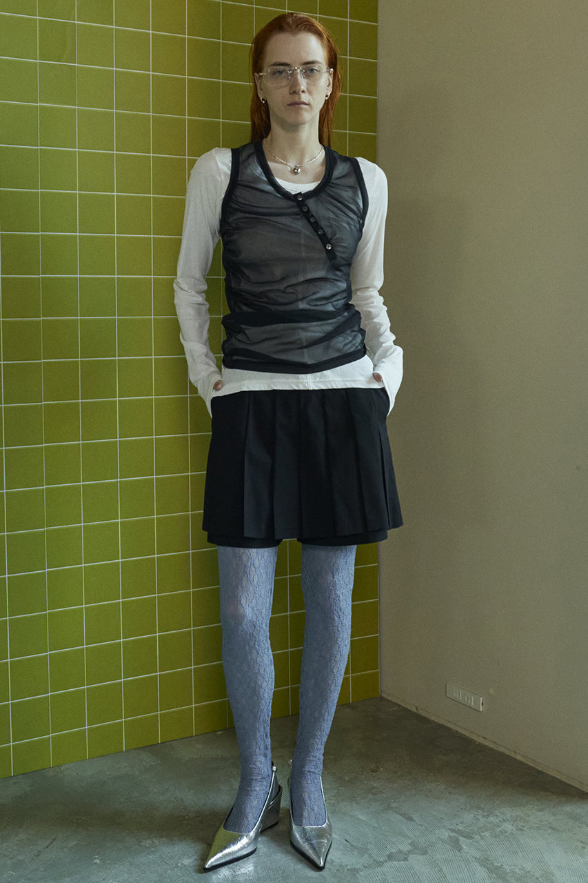 ヘンリータンクレイヤードトップ⭐︎Maisonspecial MAISON SPECIAL(メゾンスペシャル)｜Henry Neck Tank Top