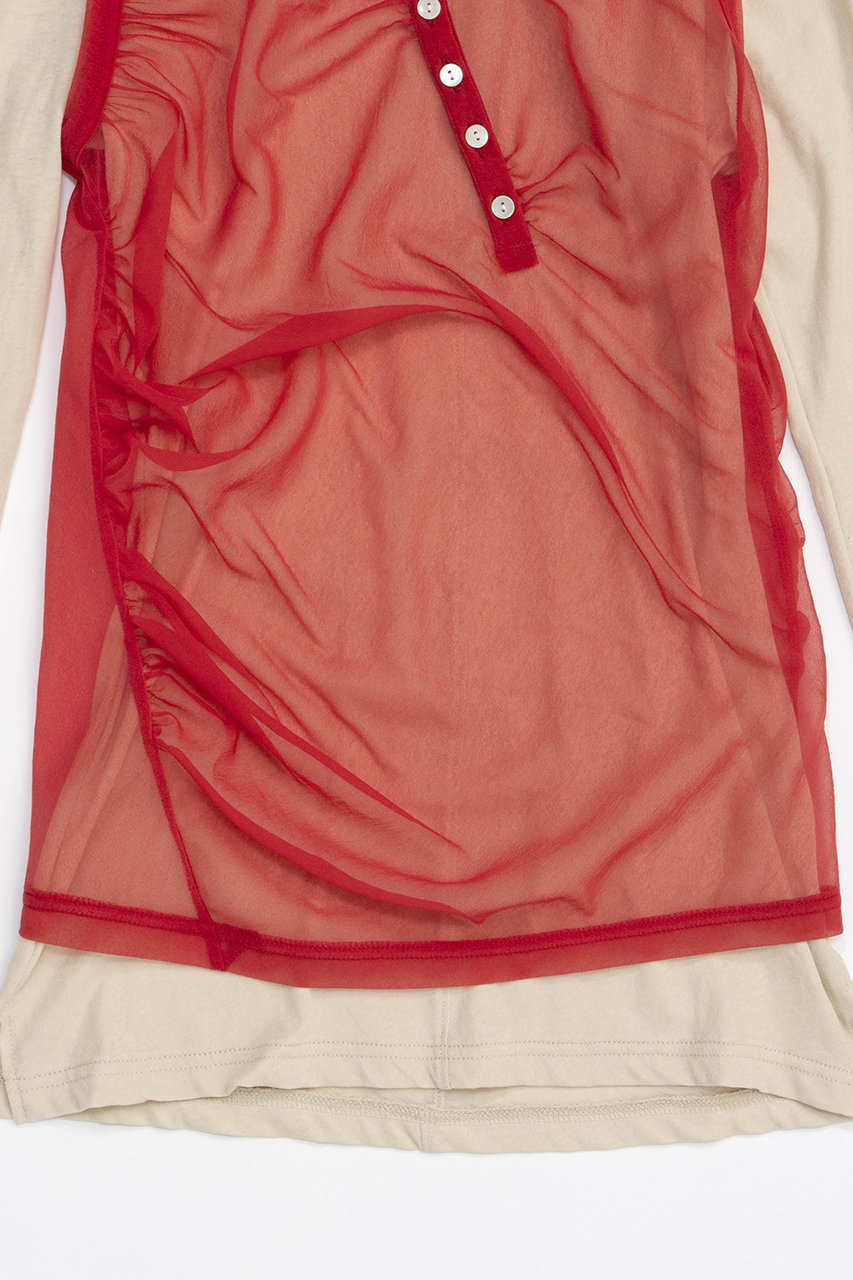 ヘンリータンクレイヤードトップ⭐︎Maisonspecial MAISON SPECIAL(メゾンスペシャル)｜Henry Neck Tank Top