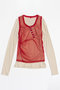 Henry Neck Tank Top Layered Tops/ヘンリータンクレイヤードトップス メゾンスペシャル/MAISON SPECIAL RED(レッド)