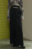Front Cut Stitch Wide Pants/フロントカットステッチワイドパンツ