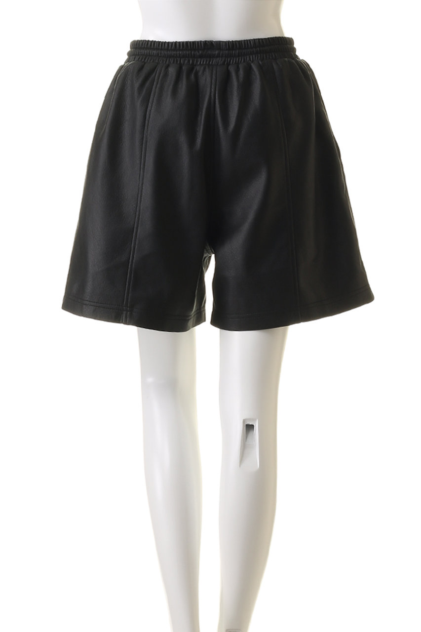 miniministore PUレザー ショートパンツ レディース