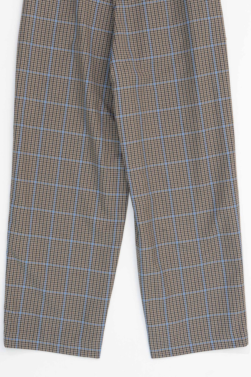 MAISON SPECIAL(メゾンスペシャル)｜2way Waist Checkered Pants/2WAYウエストチェックパンツ/BLU(ブルー)  の通販｜ELLESHOP・(エル・ショップ)