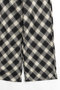 Random Checkered Easy Wide Pants/ランダムチェックイージーワイドパンツ メゾンスペシャル/MAISON SPECIAL