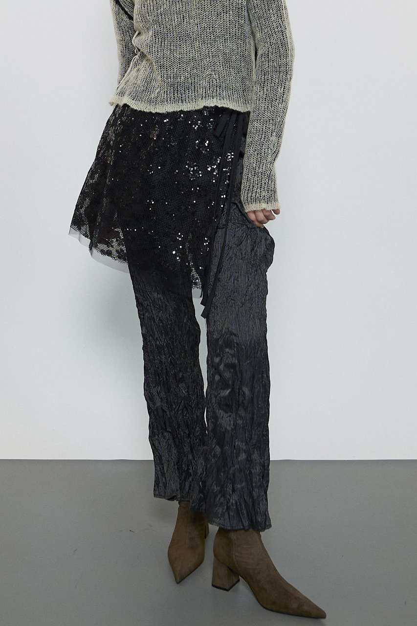 MAISON SPECIAL ツイストプリーツイージーフレアパンツ MAISON SPECIAL(メゾンスペシャル)｜Twist Pleats Easy Flare