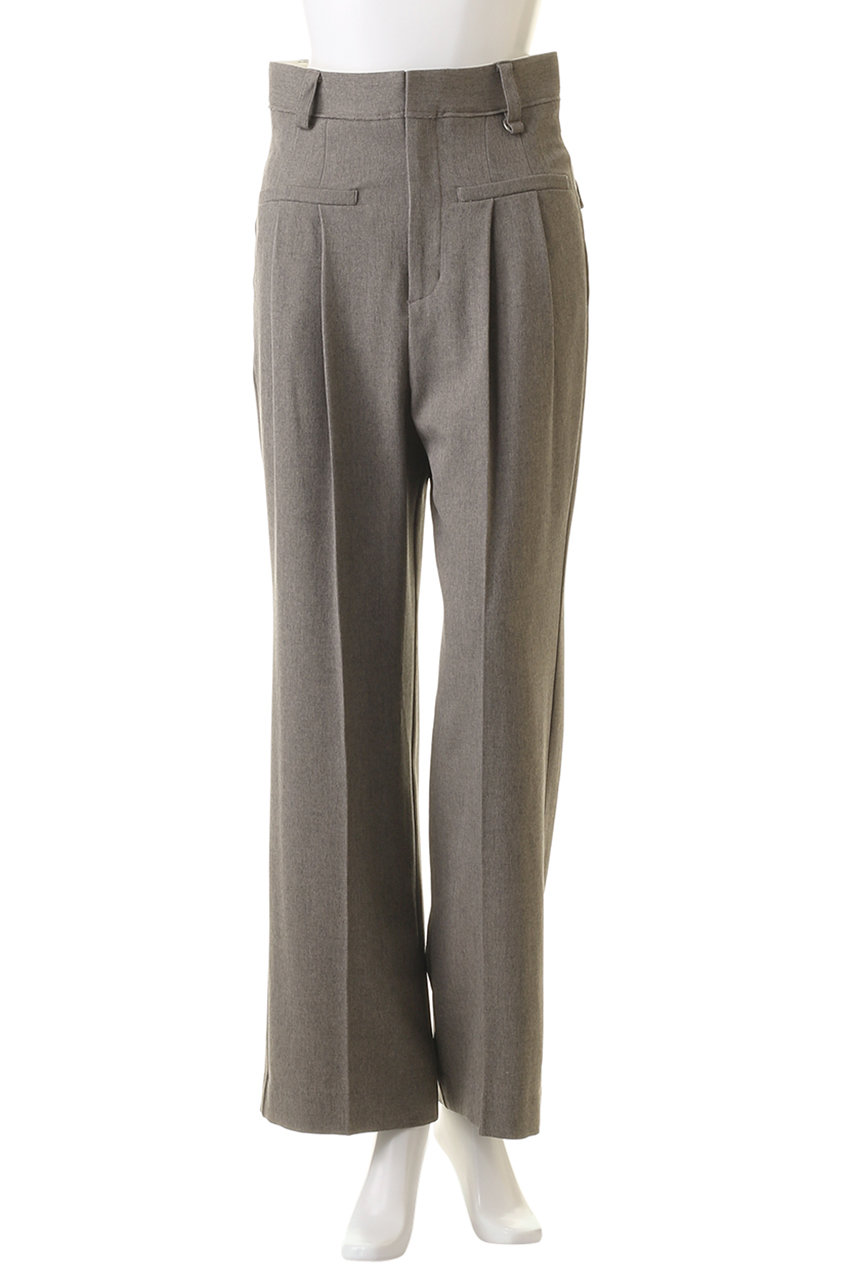 MAISON SPECIAL グレー スラックス02 メゾンスペシャル MAISON SPECIAL スラックス 「UNISEX」OUTLAST One-Tuck Tapered