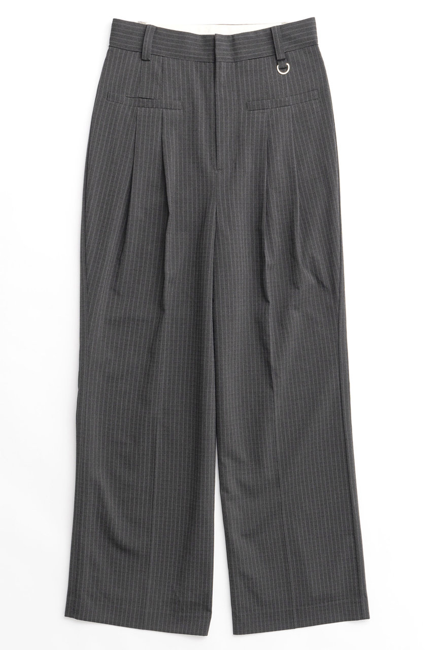 メゾンスペシャル/MAISON SPECIALの【予約販売】Easy Two Tuck Slacks/イージーツータックスラックス(GRY(グレー)/21242465801)