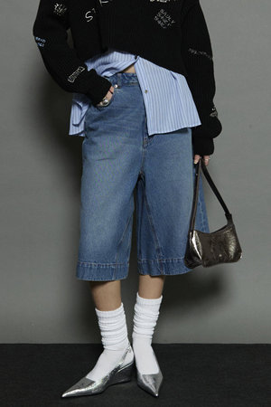 メゾンスペシャル/MAISON SPECIALのDenim Shorts/デニムハーフパンツ(110600/110604)