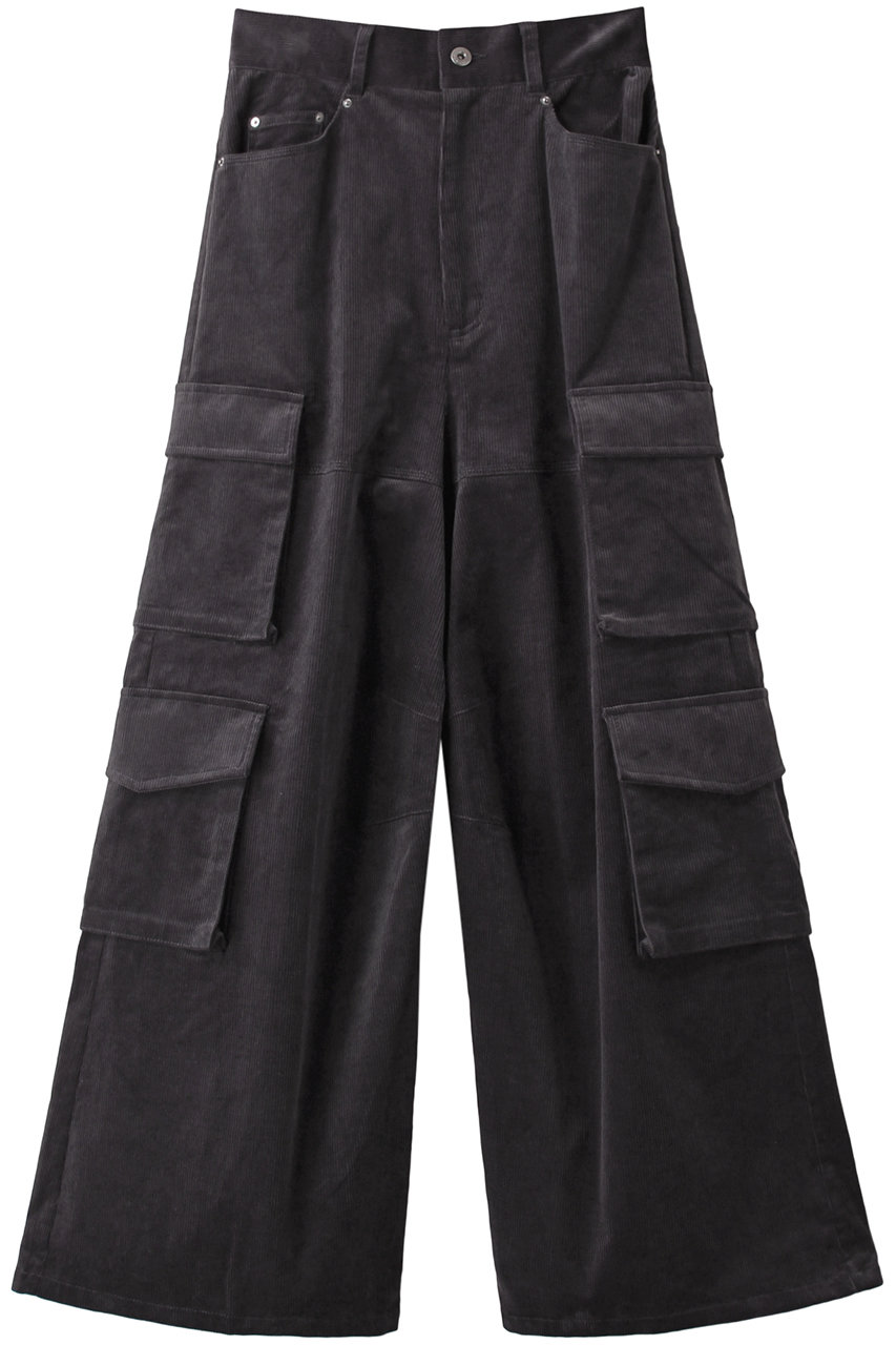 MAISON SPECIAL Corduroy Cargo Pants/コーデュロイカーゴパンツ (GRY(グレー), 36) メゾンスペシャル ELLE SHOP MAISON SPECIAL Corduroy Cargo Pants/コーデュロイカーゴパンツ (GRY(グレー), 36) メゾンスペシャル ELLE SHOP