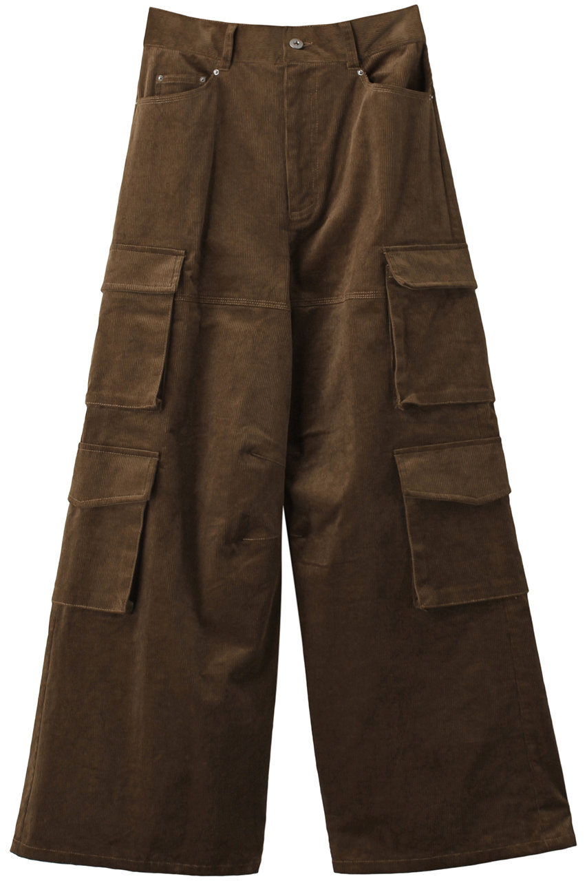 MAISON SPECIAL Corduroy Cargo Pants/コーデュロイカーゴパンツ (BRN(ブラウン), 38) メゾンスペシャル ELLE SHOP MAISON SPECIAL Corduroy Cargo Pants/コーデュロイカーゴパンツ (BRN(ブラウン), 38) メゾンスペシャル ELLE SHOP