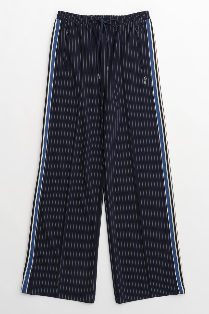 メゾンスペシャル/MAISON SPECIALの【予約販売】Side Line Jersey Straight Pants/サイドラインジャージストレートパンツ(NVY(ネイビー)/21242465808)