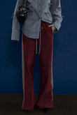 Side Line Jersey Straight Pants/サイドラインジャージストレートパンツ
